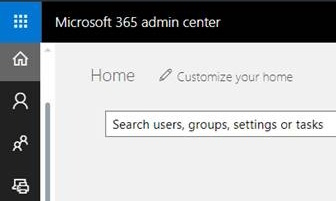 Microsoft 365 Admin Center